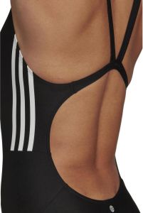 Adidas mid 3-stripes badpak zwart wit dames