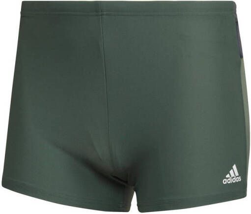 Adidas Performance zwemboxer kakigroen zwart