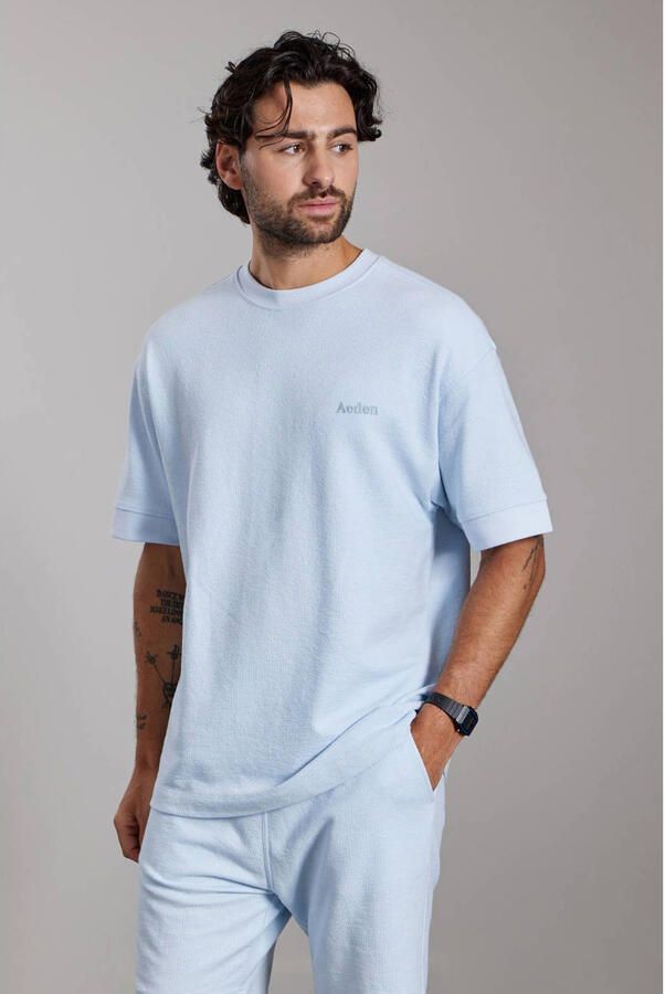 Aeden oversized T-shirt blauw