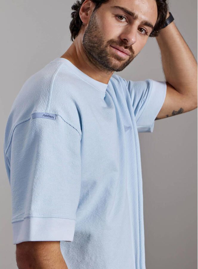 Aeden oversized T-shirt blauw - Foto 2