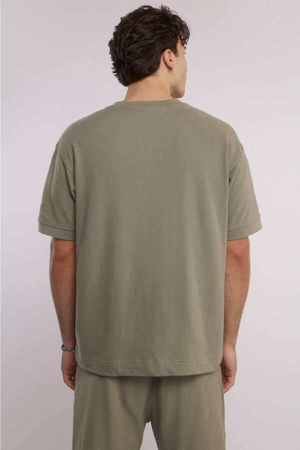 Aeden oversized T-shirt groen - Foto 2