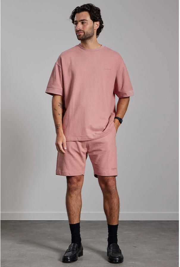 Aeden oversized T-shirt roze - Foto 2