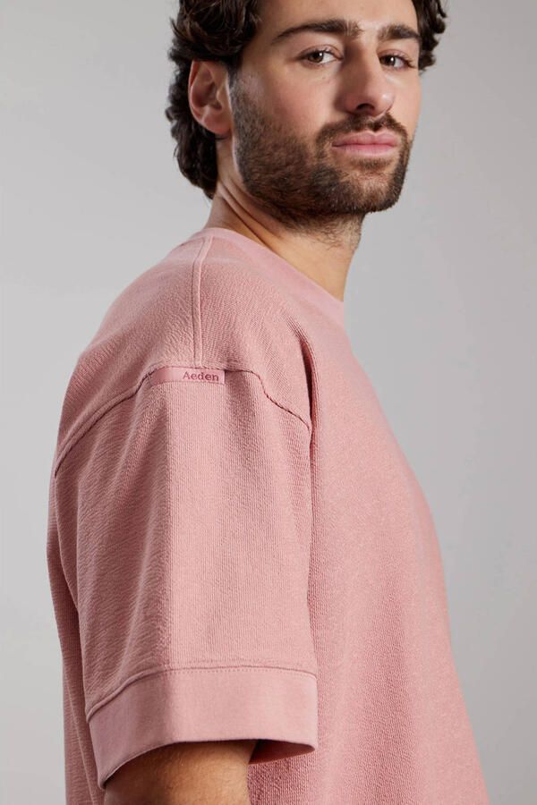 Aeden oversized T-shirt roze - Foto 3