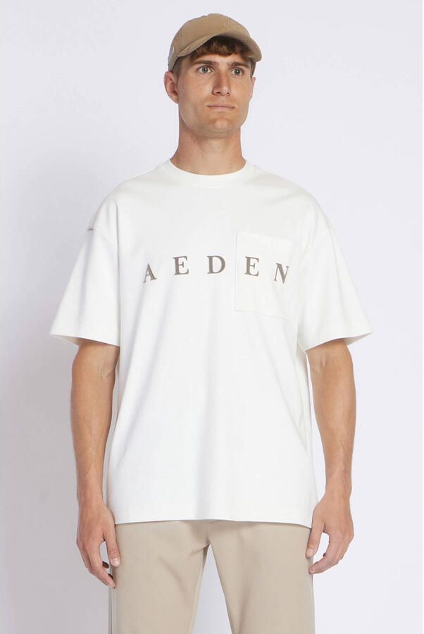 Aeden oversized T-shirt wit