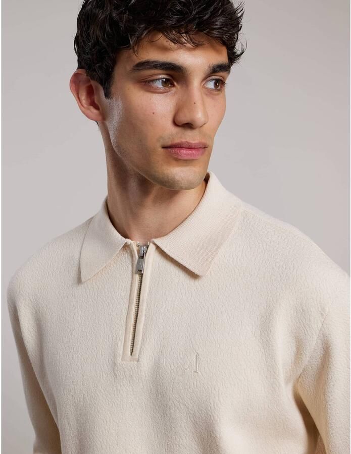 Aeden relaxed fit sweater ecru - Foto 2
