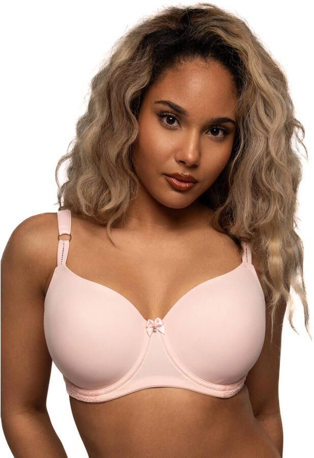 After Eden D-cup & up Faro voorgevormde T-shirt beugel-bh lichtroze