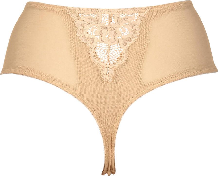 After Eden D-cup & up high waist string Nature Friendly beige - Foto 2
