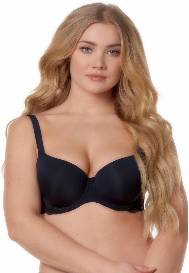 After Eden D-cup & up T-shirt-bh Liv verstelbare bandjes met cup met beugel met kant vrouwelijk