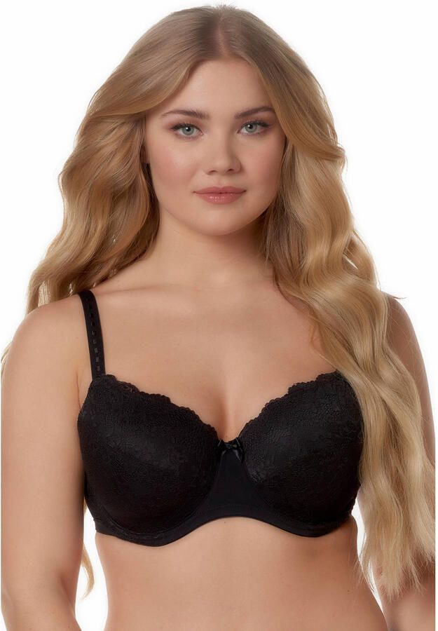 After Eden D-cup & up Beugel-bh LOIS verstelbare bandjes met cup met beugel met kant vrouwelijk
