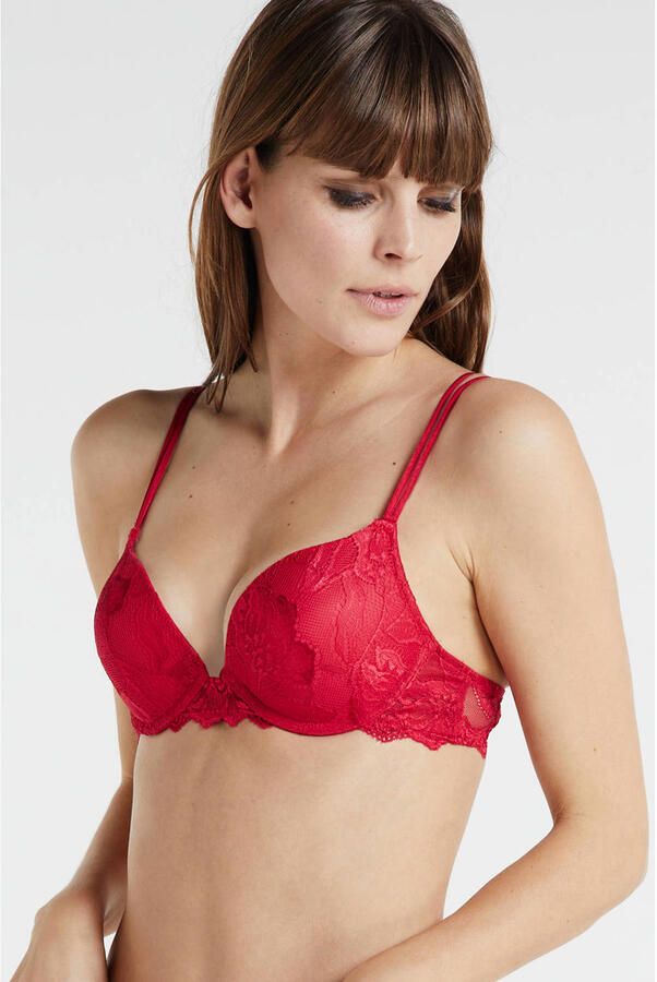 After Eden Push-up-bh ANNA met cup met beugel met kant comfortabel vrouwelijk push up - Foto 4