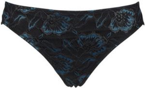 After Eden D-cup & up string Anna donkergrijs blauw