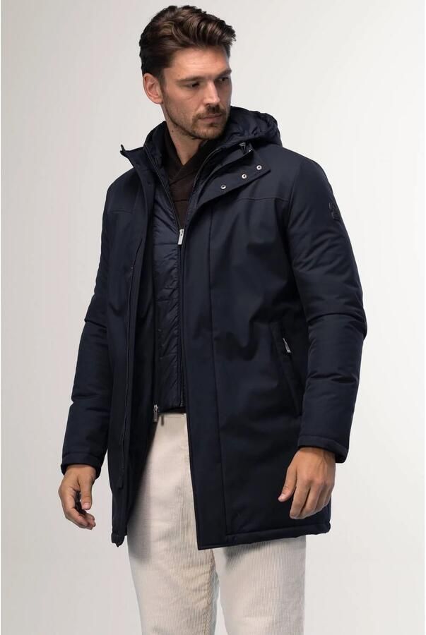 Agiato winterparka donkerblauw