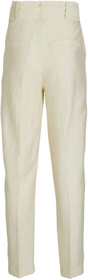 AI&KO high waist straight fit broek Kira beige Meisjes Viscose Effen 176 - Foto 3