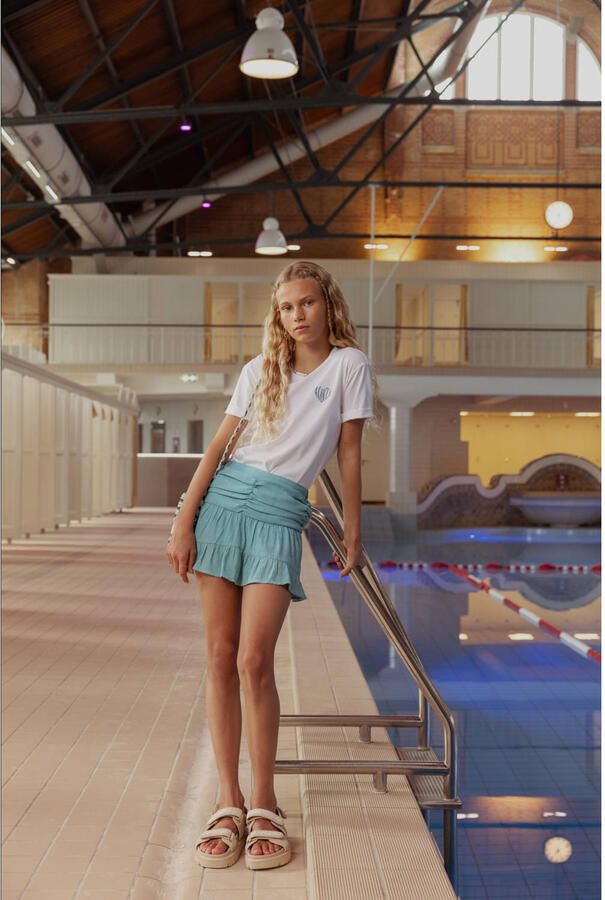 AI&KO Meisjes Rokken Izzy Crinkle Vis 529 G Mint - Foto 4