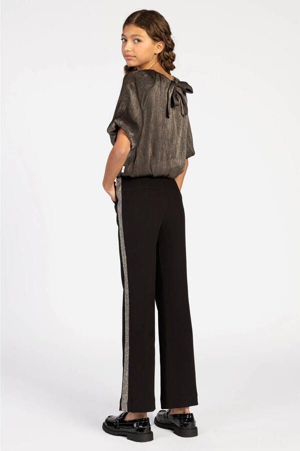 AI&KO Meisjes Broeken Robin Strass Pes 500 G Zwart - Foto 5