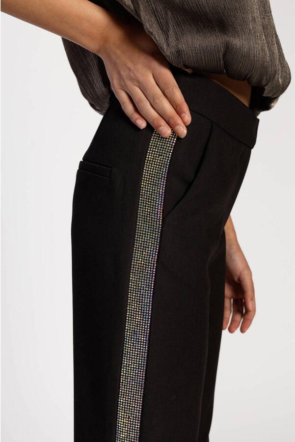 AI&KO Meisjes Broeken Robin Strass Pes 500 G Zwart - Foto 3