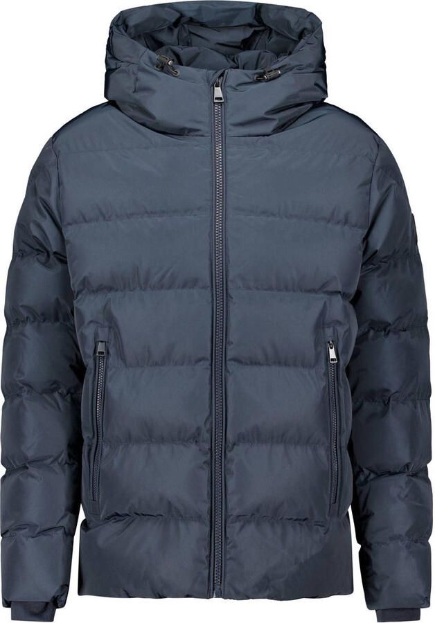 Airforce gewatteerde jas donkerblauw