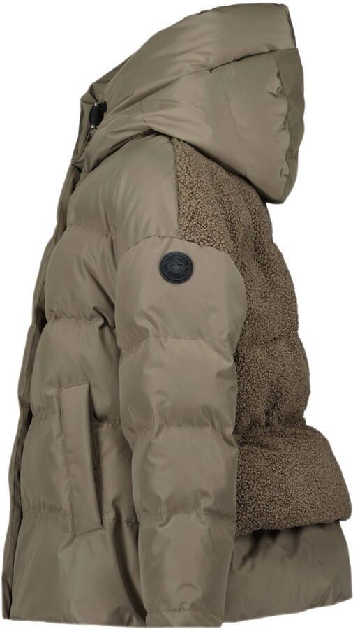 Airforce Groene Gewatteerde Jas Frg0911 - Foto 5