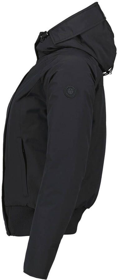 Airforce gewatteerde winterjas BOMBER JACKET zwart - Foto 2