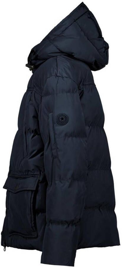 Airforce gewatteerde winterjas OTIS donkerblauw Jongens Polyester Capuchon 116 - Foto 3