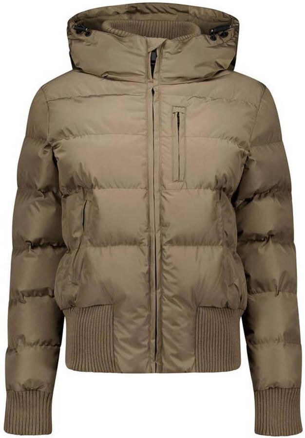 AIRFORCE Dames Jassen Tate Bomber Taupe - Foto 5