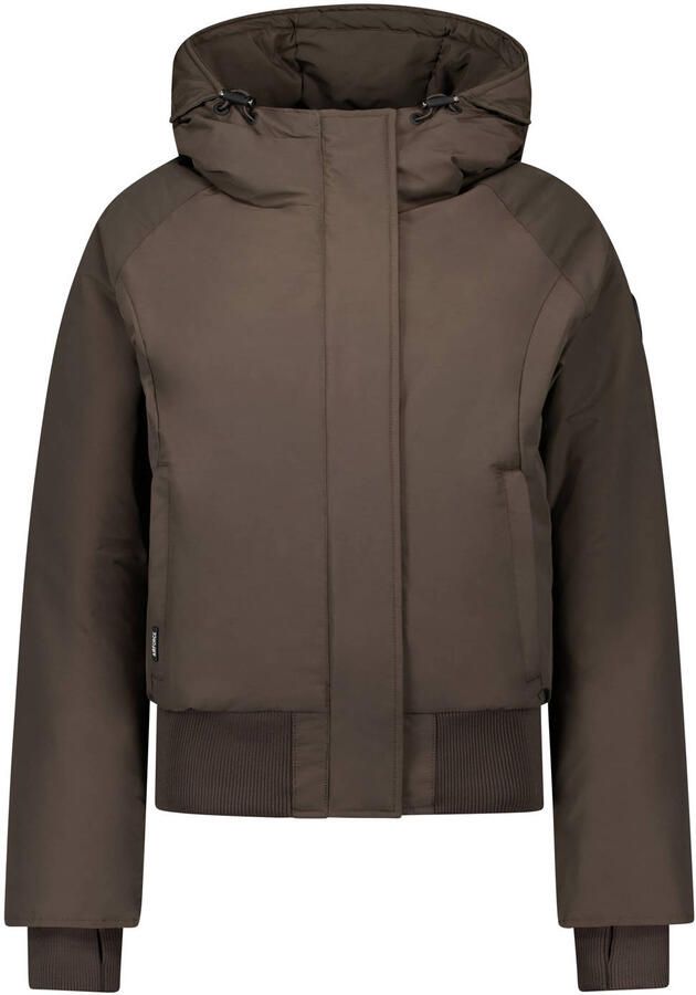 Airforce bomber jacket winterjas bruin