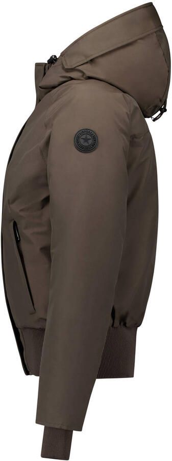 Airforce bomber jacket winterjas bruin - Foto 2