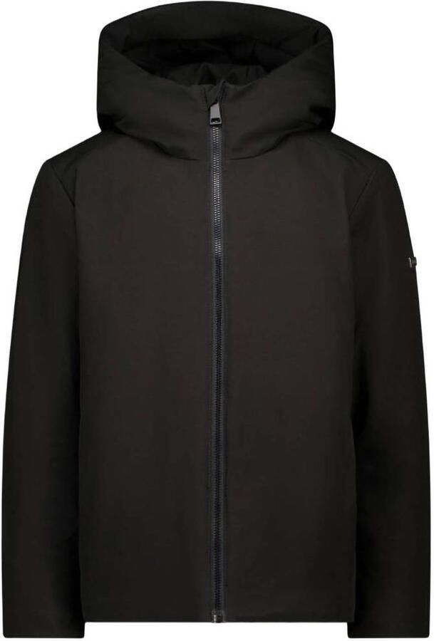 Airforce katoenen bomberjack zwart Jas Jongens Polyester Capuchon Effen