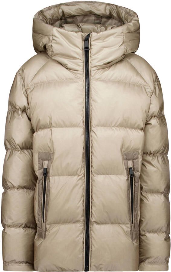 Airforce katoenen gewatteerde winterjas beige - Foto 3