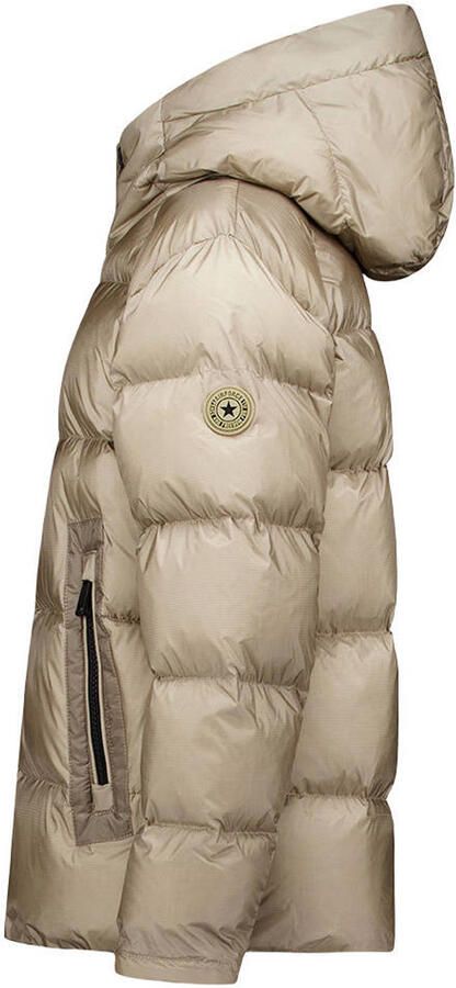Airforce katoenen gewatteerde winterjas beige - Foto 5