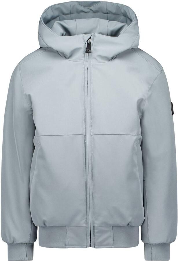 Airforce katoenen winterjas lichtblauw Jongens Polyester Capuchon Effen