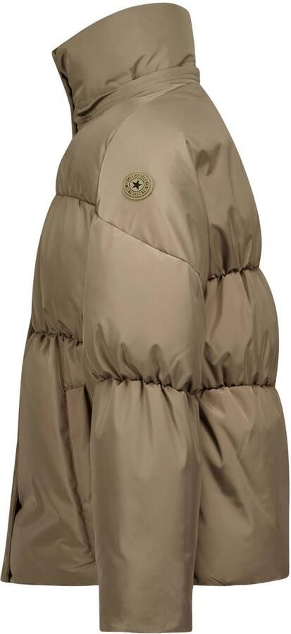 Airforce MAYA PUFFER JACKET katoenen pufferjas beige Meisjes Polyester Capuchon