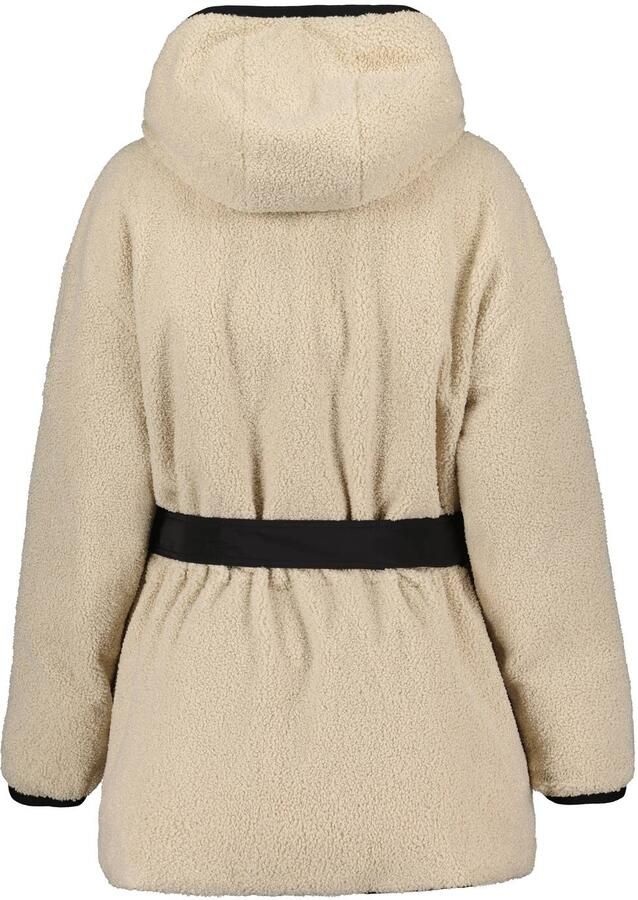 Airforce pufferjas met teddy details zwart - Foto 2