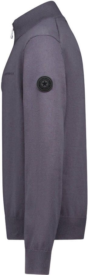 Airforce pullover Trui Grijs Jongens Katoen Schipperskraag Logo - Foto 2