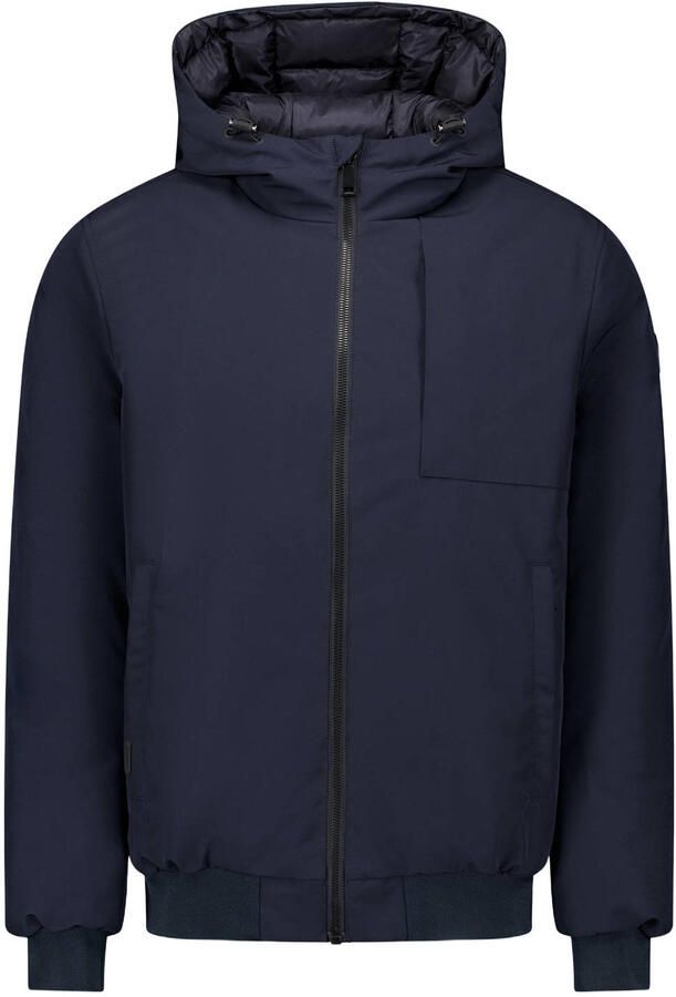 AIRFORCE Heren Jassen Hooded Reversible Jacket Donkerblauw - Foto 2