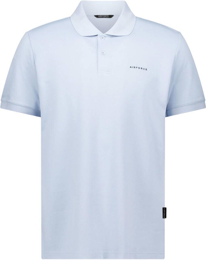 Airforce regular polo lichtblauw