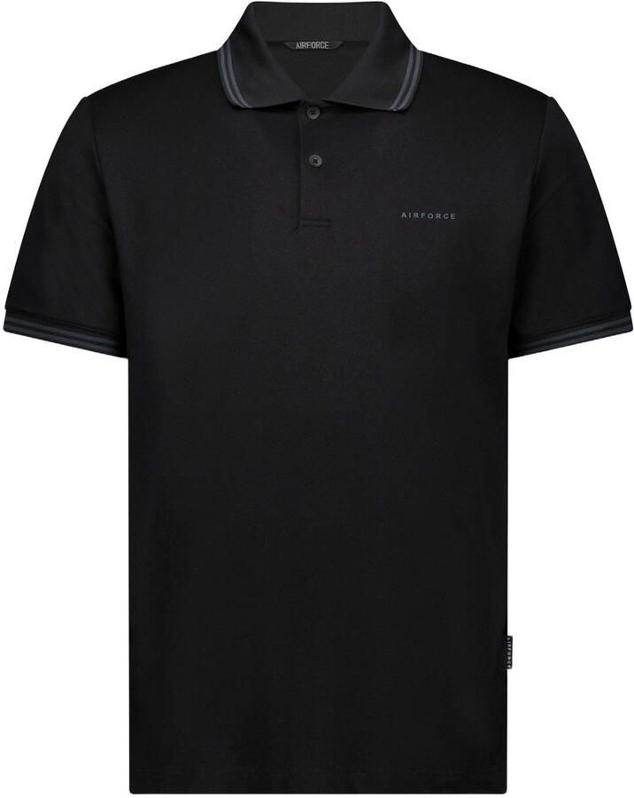 Airforce regular polo zwart