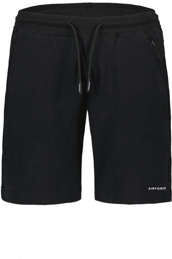 Airforce regular sweatshort zwart