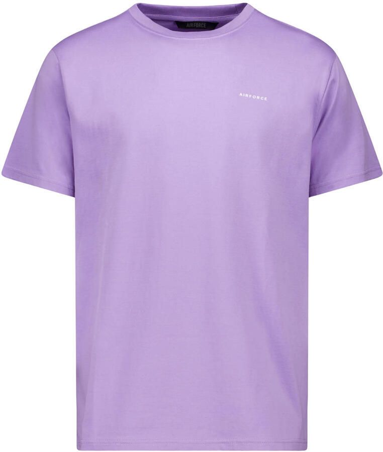Airforce regular T-shirt paars