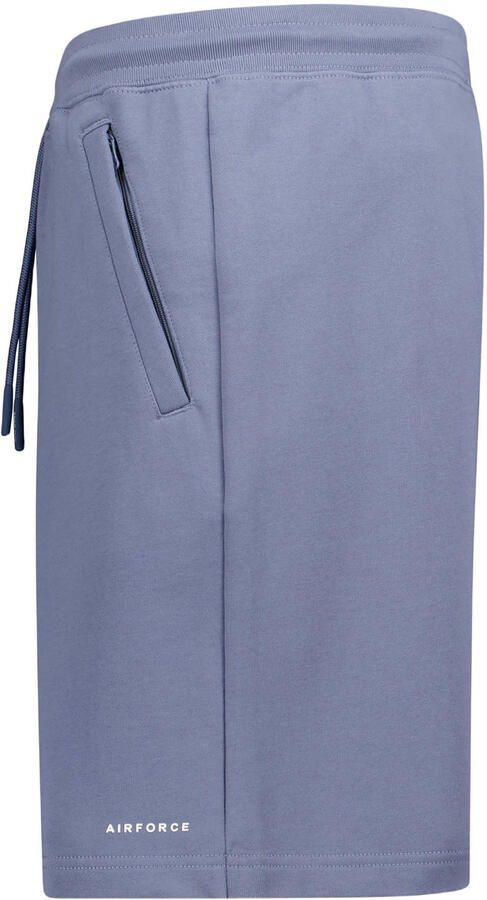AIRFORCE Heren Broeken Basic Short Blauw - Foto 4