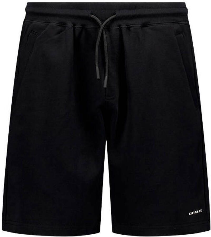 AIRFORCE Heren Broeken Basic Short Zwart - Foto 5