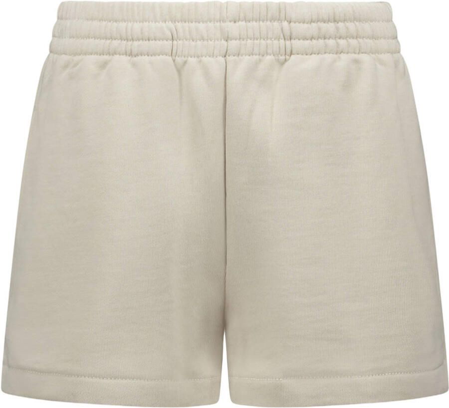 Airforce regular waist sweatshort beige