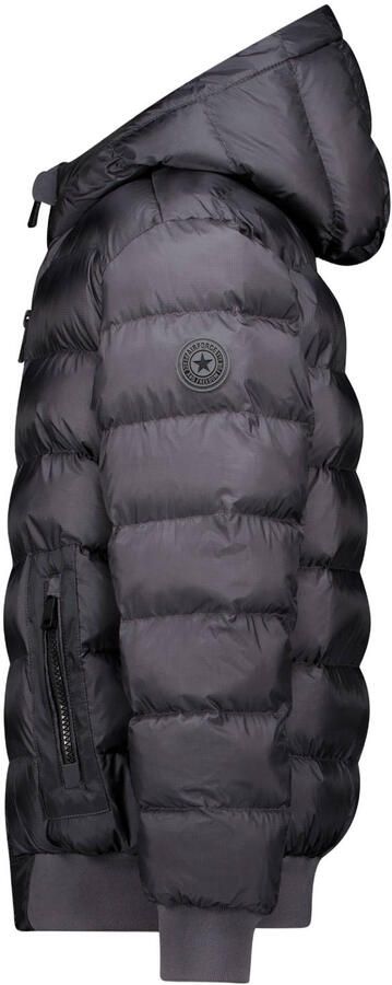 Airforce reversible jas Grijs Jongens Polyester Capuchon Effen - Foto 3