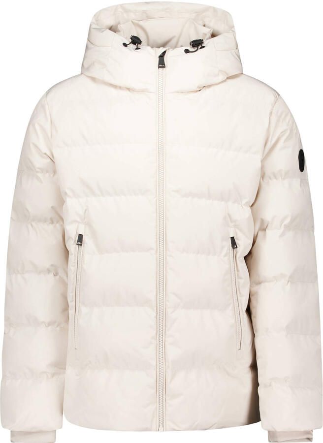 Airforce Robin gewatteerde quilted winterjas ecru