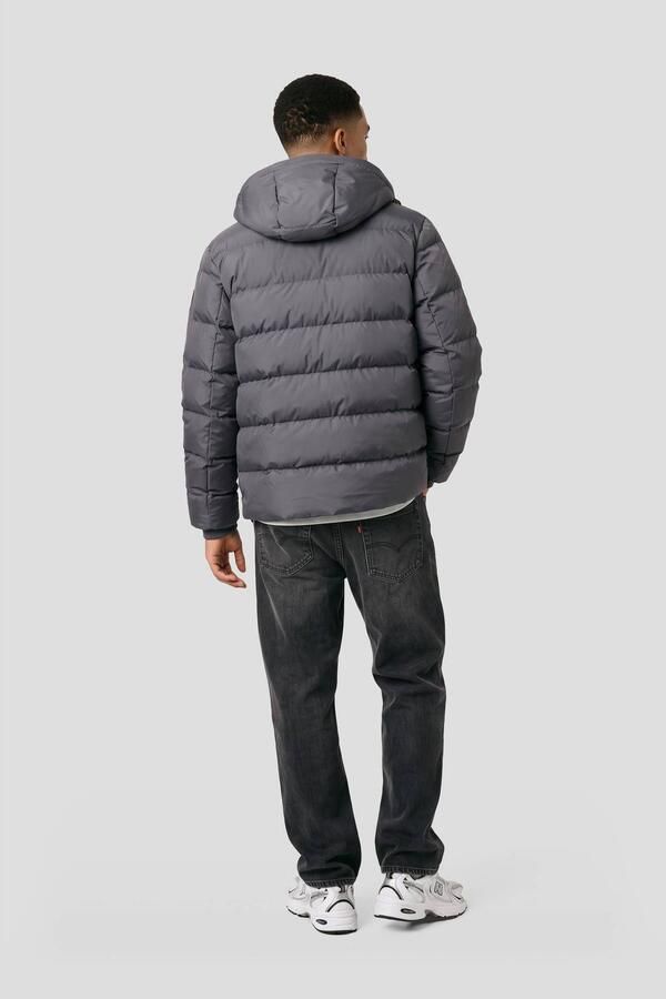Airforce Robin gewatteerde winterjas grijs
