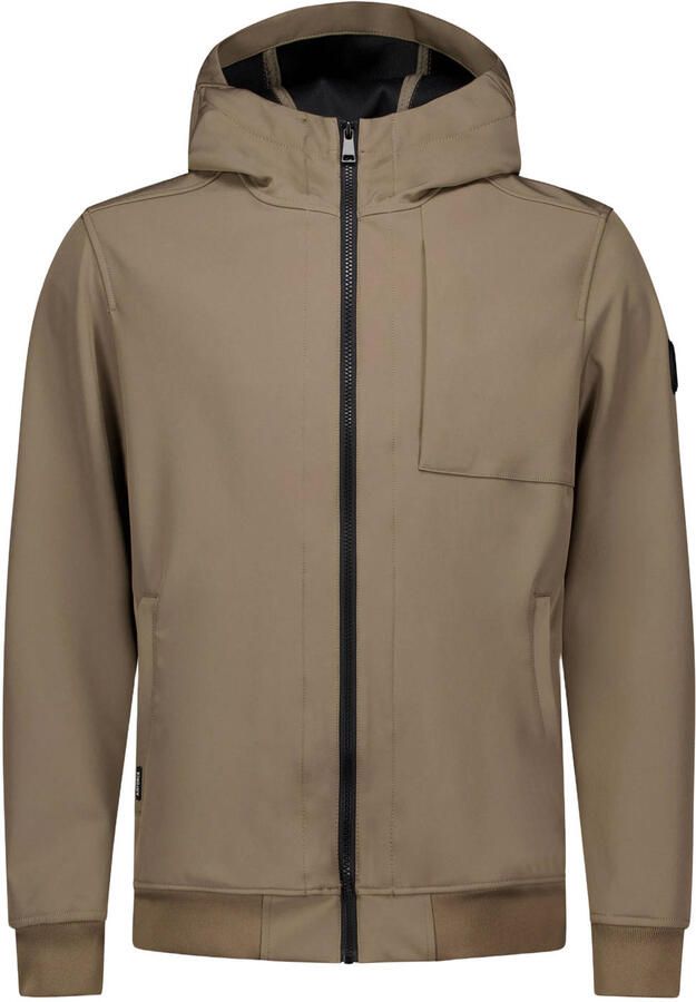 Airforce softshell jas bruin