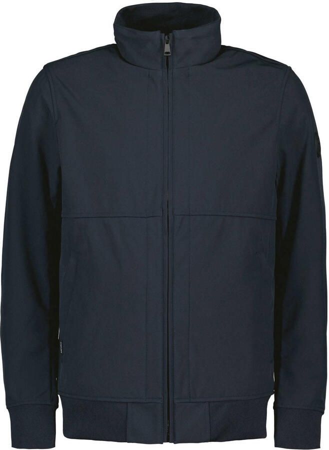 Airforce Softshell zomerjas donkerblauw effen rits slim fit - Foto 5