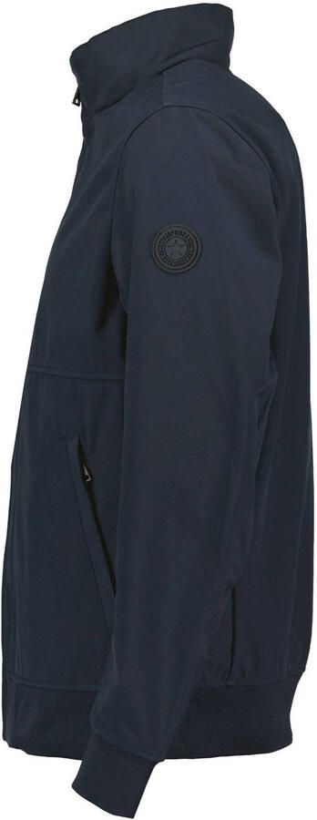 Airforce Softshell zomerjas donkerblauw effen rits slim fit - Foto 6
