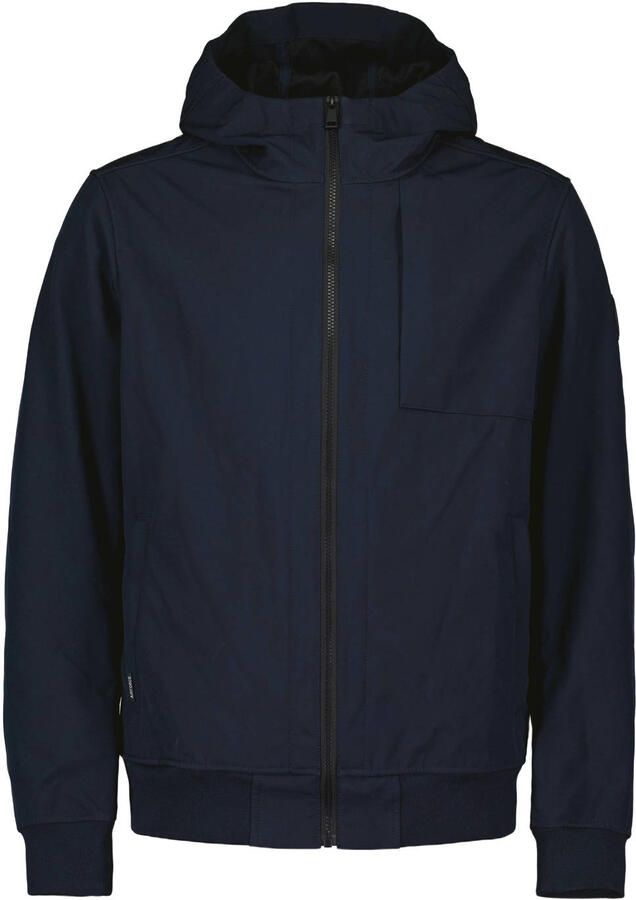 AIRFORCE Heren Jassen Softshell Jacket Chestpocket Donkerblauw - Foto 5