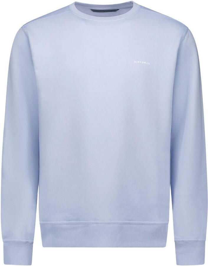 Airforce sweater lichtblauw